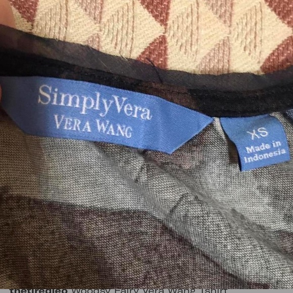 Simply Vera Wang Fairycore Grunge Tshirt - Picture 3 of 4